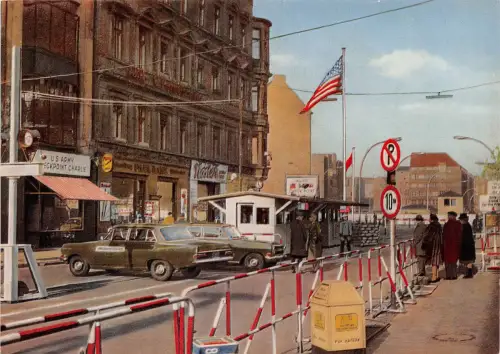 Berlin Berliner Mauer Checkpoint Charlie ngl 186.134