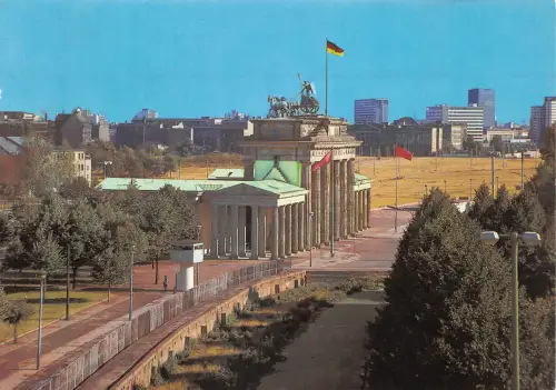 Berlin Berliner Mauer Brandenburger Tor gl1978 186.126