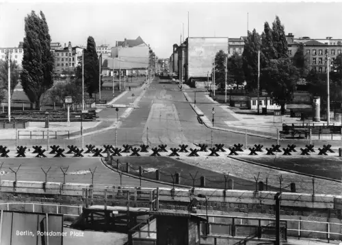 Berlin Berliner Mauer Potsdamer Platz gl1963 186.123