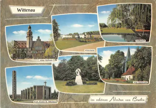 Berlin-Wittenau Mehrbildkarte ngl 186.144