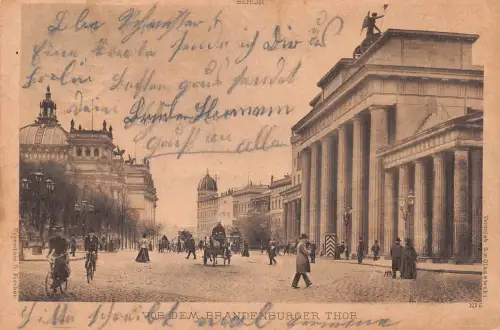 Berlin Vor dem Brandenburger Thor gl1900 186.157