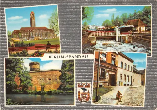 Berlin-Spandau Mehrbildkarte gl1978 186.143