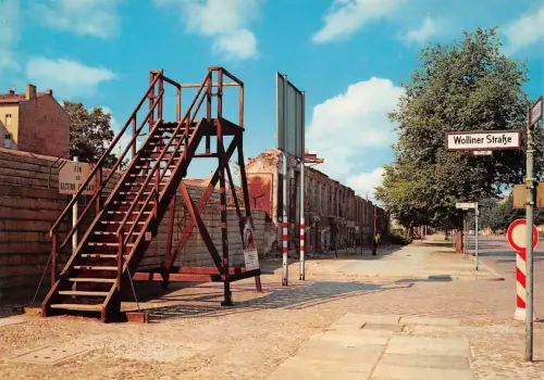 Berlin Berliner Mauer Bernauer Straße ngl 186.166