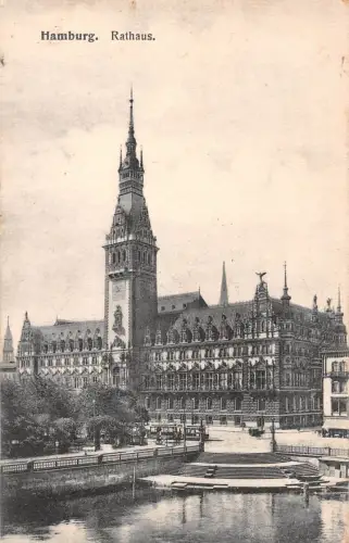 Hamburg Rathaus gl1906 186.176