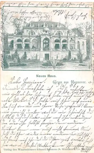 Hannover Neues Haus gl1901 186.190