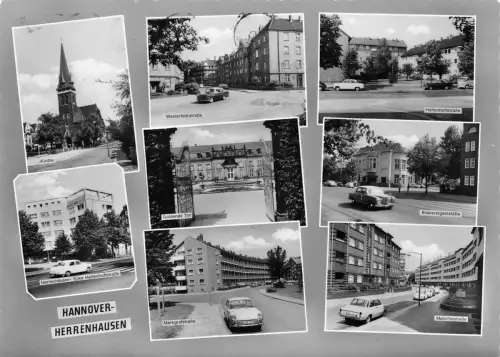 Hannover-Herrenhausen Mehrbildkarte gl1984 186.193