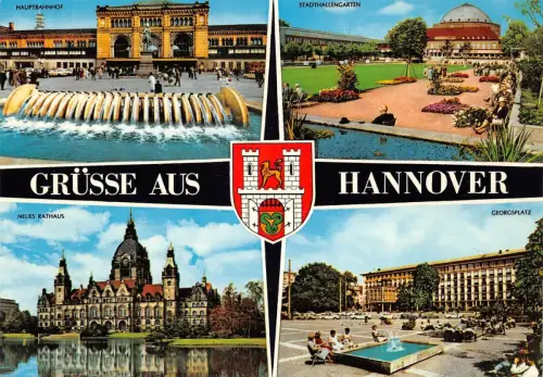 Hannover Mehrbildkarte ngl 186.194