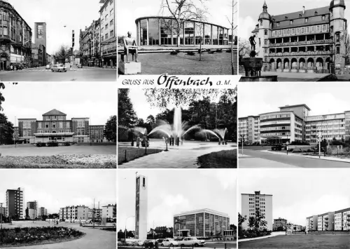 Offenbach a.M. Mehrbildkarte ngl 186.225