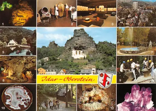 Idar-Oberstein Mehrbildkarte ngl 186.230