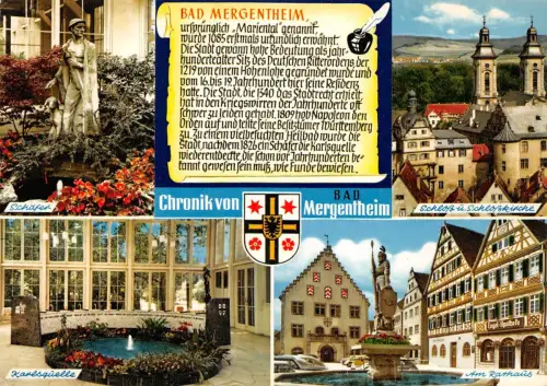 Bad Mergentheim Mehrbildkarte gl1972 186.242