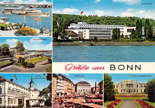 Bonn a.Rh. Mehrbildkarte ngl 186.213