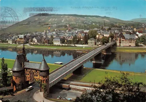 Traben-Trarbach an der Mosel, Panorama gl1969 186.220