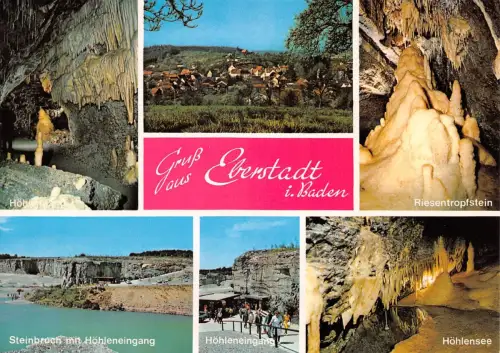 Buchen-Eberstadt/Baden Mehrbildkarte ngl 186.239