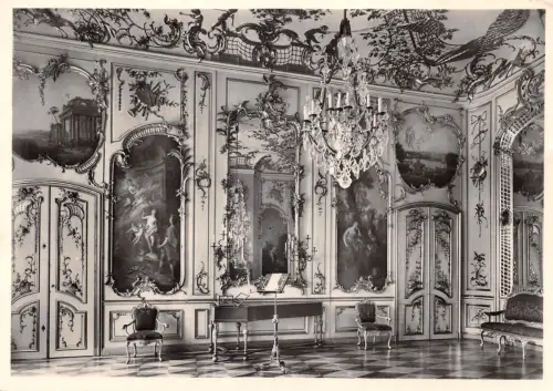 Potsdam Schloß Sanssouci Musikzimmer ngl 186.277