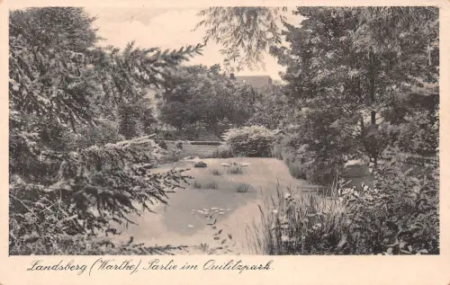 Posen Landsberg/Warthe Partie im Quilitzpark ngl 186.287
