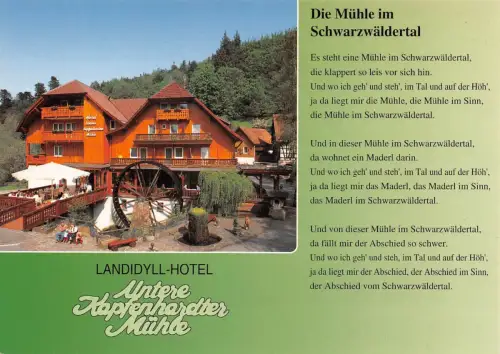 Unterreichenbach Waldhotel Untere Kapfenhardter Mühle ngl 186.296
