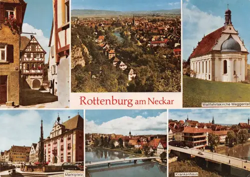 Rottenburg a.N. Mehrbildkarte ngl 186.311