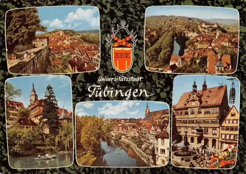 Tübingen Mehrbildkarte ngl 186.302