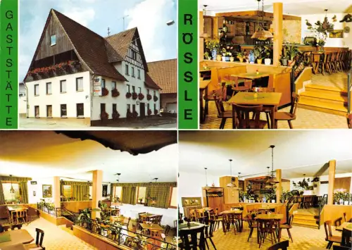 Rottenburg a.N.-Eckenweiler Gaststätte Rössle Mehrbildkarte ngl 186.310