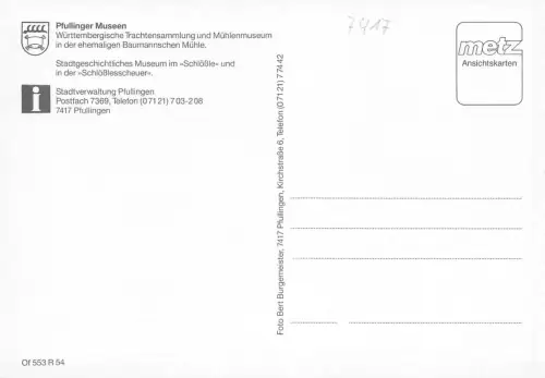 Pfullingen Mehrbildkarte ngl 186.338