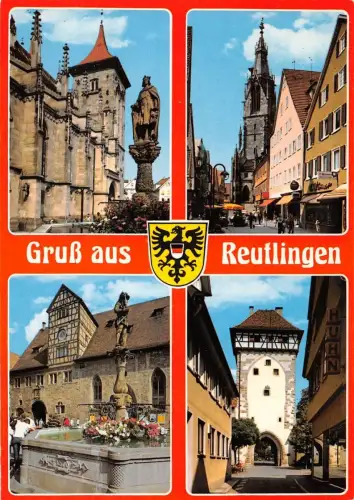 Reutlingen Mehrbildkarte ngl 186.321