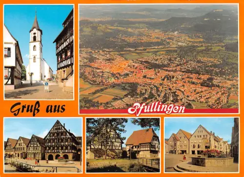 Pfullingen Mehrbildkarte ngl 186.337