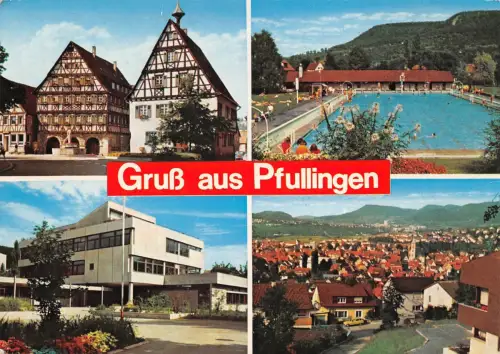 Pfullingen Mehrbildkarte ngl 186.336