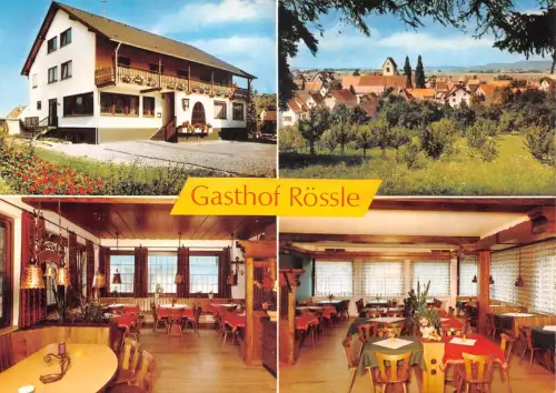 Rottenburg a.N.-Oberndorf Gasthof Rössle Mehrbildkarte ngl 186.309