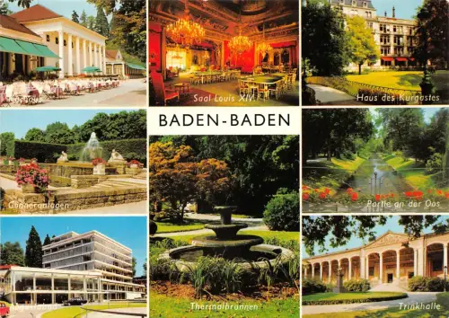 Baden-Baden Mehrbildkarte ngl 186.383
