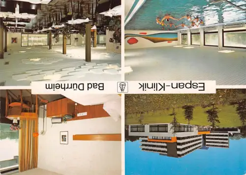 Bad Dürrheim Espan-Klinik Mehrbildkarte gl1986 186.403