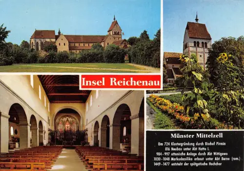 Insel Reichenau (Bodensee) Münster Mehrbildkarte ngl 186.412