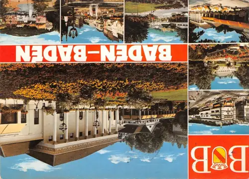 Baden-Baden Mehrbildkarte gl1988 186.382