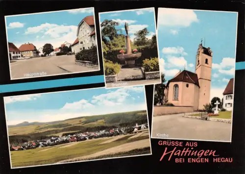 Hattingen/Hegau Mehrbildkarte ngl 186.402