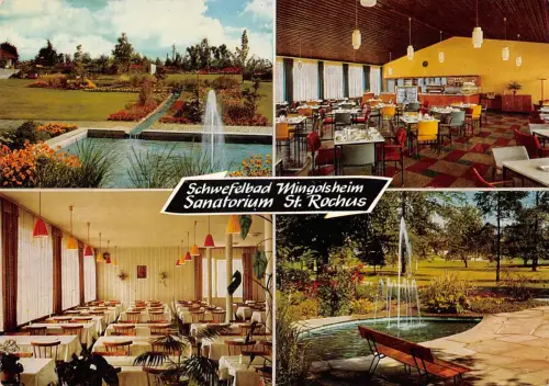 Bad Mingolsheim Sanatorium St. Rochus Mehrbildkarte ngl 186.370