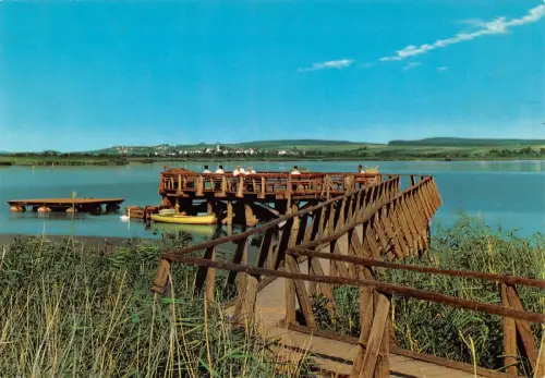 Bad Buchau a. Federsee Steg mit Terrasse ngl 186.454
