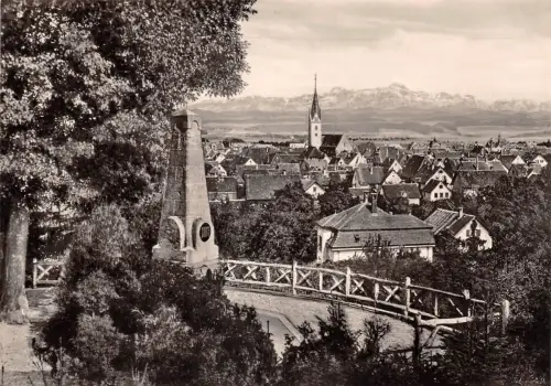 Saulgau Schillerdenkmal im Stadtpark ngl 186.492
