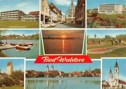 Bad Waldsee Mehrbildkarte ngl 186.485