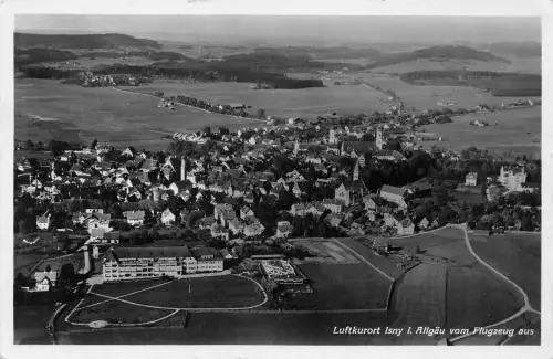 Isny i. A. vom Flugzeug aus gl1934 186.506