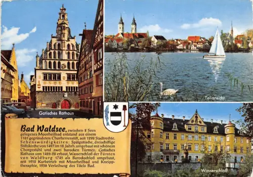 Bad Waldsee Mehrbildkarte gl 186.486