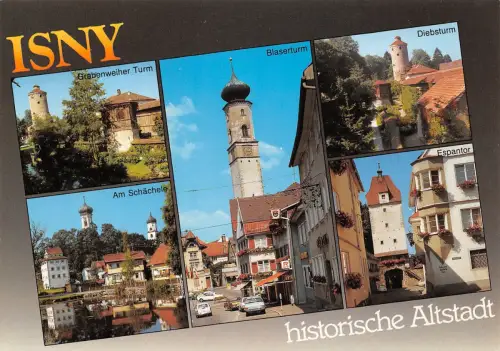 Isny i. A. Mehrbildkarte ngl 186.510