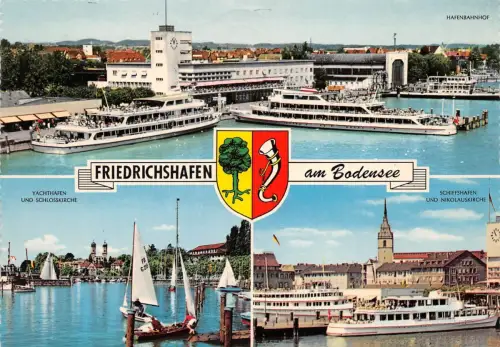 Friedrichshafen Mehrbildkarte gl1968 186.544