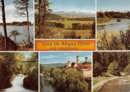 Isny i. A. Mehrbildkarte ngl 186.509