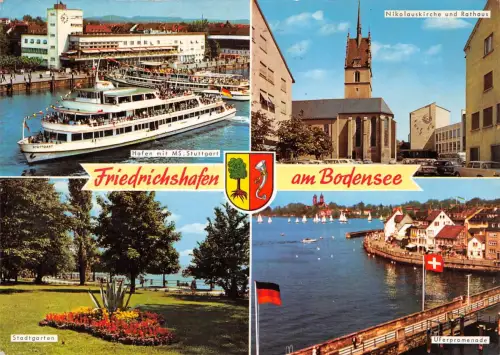 Friedrichshafen Mehrbildkarte gl1969 186.542
