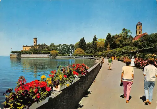 Langenargen a.B. Blick zum Schloß Montfort gl1982 186.569