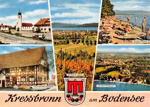Kreßbronn a.B. Mehrbildkarte gl1972 186.561