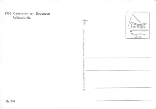 Kreßbronn a.B. Rathausplatz ngl 186.557