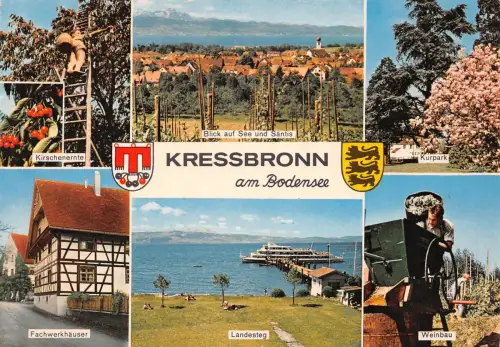 Kreßbronn a.B. Mehrbildkarte gl1979 186.567