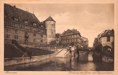 Hannover Partie an der Leine gl1927 186.587