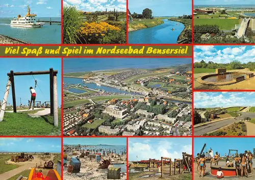 Bensersiel Mehrbildkarte gl1996 186.585