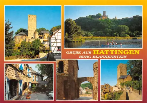 Hattingen Burg Blankenstein Mehrbildkarte ngl 186.604